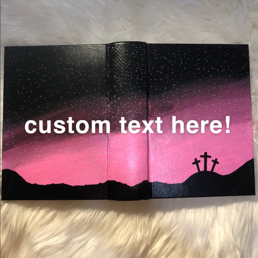 CUSTOMIZABLE handpainted She Reads Truth CSB Bible